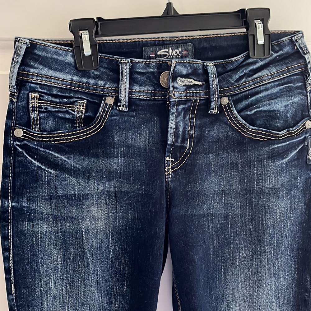 Quicksilver skinny crop jeans 27 - Picture 2 of 5